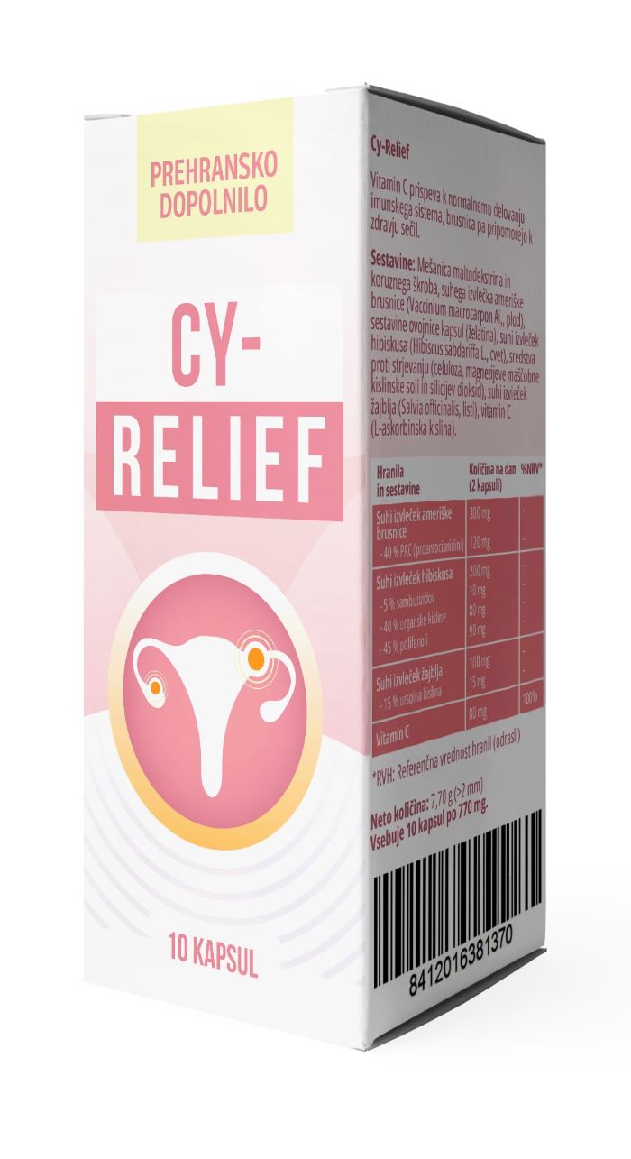 Cy-Relief kapsule